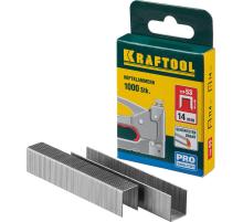 KRAFTOOL скобы тип 53 (A/10/JT21), 14 мм, калибр 23GA. 1000 шт (31670-14)
