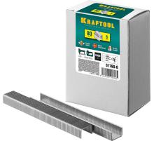 KRAFTOOL скобы тип 80 (BeA/Prebena A/Senco AT), 8 мм, калибр 21GA. 5000 шт (31780-8)