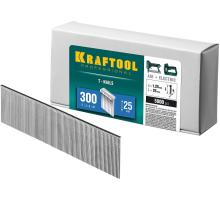 KRAFTOOL гвозди тип 300 (47/J/ F), 25 мм, калибр 18GA. 5000 шт (31785-25)