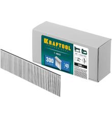 KRAFTOOL гвозди тип 300 (47/J/ F), 40 мм, калибр 18GA. 5000 шт (31785-40)