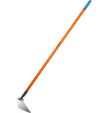 GRINDA PH-180 FIBER, 180 х 125 х 1360 мм, нержавеющая сталь, трапециевидный профиль, фибергласовый черенок, мотыга, PROLine (39592)