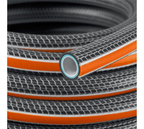 GRINDA ULTRA 6, 3/4″, 15 м, 25 атм, шестислойный, двойное армирование, поливочный шланг, PROLine (429009-3/4-15