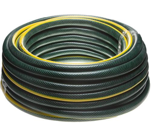 GRINDA STANDARD, 3/4″, 25 м, 15 атм, трёхслойный, армированный, поливочный шланг (429000-3/4-25)