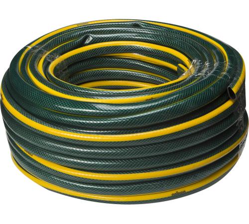 GRINDA STANDARD, 3/4″, 50 м, 15 атм, трёхслойный, армированный, поливочный шланг (429000-3/4-50)