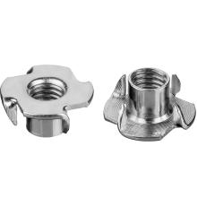 ЗУБР DIN 1624, M10 x 12 мм, цинк, 5 кг, врезная гайка (303780-10)