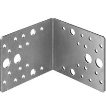 ЗУБР УК-2.5, 80 x 100 x 100 x 2.5 мм, цинк, крепежный уголок (31012-100)