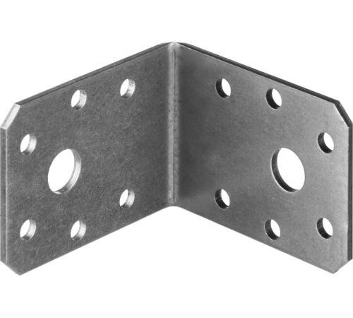 ЗУБР УК-2.5, 45 x 60 x 60 x 2.5 мм, цинк, крепежный уголок (31012-60)