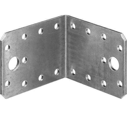 ЗУБР УК-2.5, 55 x 70 x 70 x 2.5 мм, цинк, крепежный уголок (31012-70)