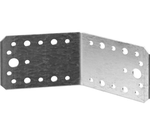 ЗУБР УК-135-2.0, 65 x 90 x 90 x 2 мм, 135 град, цинк, крепежный уголок (310136-65-090)