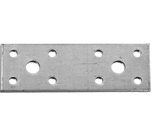 ЗУБР КП-2.0, 100 x 35 x 2 мм, цинк, крепежная пластина (310236-100-35)