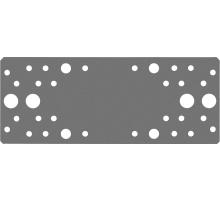 ЗУБР КП-2.0, 200 x 80 x 2 мм, цинк, крепежная пластина (310236-200-80)
