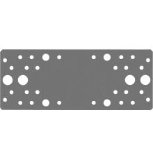 ЗУБР КП-2.0, 200 x 80 x 2 мм, цинк, крепежная пластина (310236-200-80)