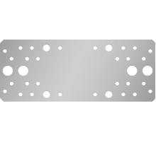 ЗУБР КП-2.5, 200 x 80 x 2.5 мм, цинк, крепежная пластина (31023-200)