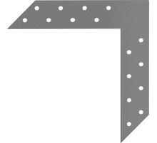 ЗУБР УС-2.0, 175 x 175 x 35 x 2 мм, угловой соединитель (31044-175)