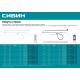СИБИН ХС-Ч, 7.5 x 240 мм, нейлон РА66, 100 шт, черные, хомуты-стяжки (3788-75-240)