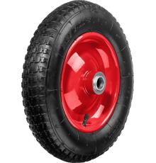 ЗУБР КП-2, 3.25″ х 360 мм, для тачек (арт. 39950 39952), стальной диск, подшипник - 25,4 мм, пневматическое колесо (39955-2)