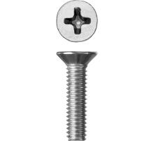 ЗУБР DIN 965, кл. пр. 4.8, M4 х 16 мм, цинк, 5 кг, винт с потайной головкой (303110-04-016)