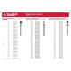 ЗУБР DIN 965, кл. пр. 4.8, M6 х 60 мм, цинк, 5 кг, винт с потайной головкой (303110-06-060)