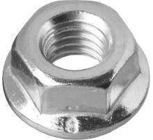 ЗУБР DIN 6923, кл. пр. 6, M6, цинк, 5 кг, гайка с фланцем (303630-06)