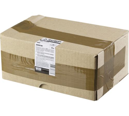 ЗУБР DIN 6923, кл. пр. 6, M6, цинк, 5 кг, гайка с фланцем (303630-06)