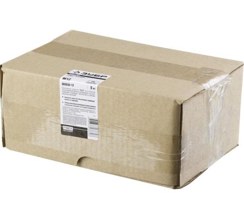 ЗУБР DIN 6923, кл. пр. 6, M12, цинк, 5 кг, гайка с фланцем (303630-12)