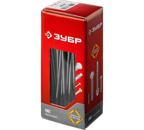 ЗУБР ГОСТ 4028-63, 120 x 4 мм, цинк, 1 кг, строительные гвозди (305031-40-120)