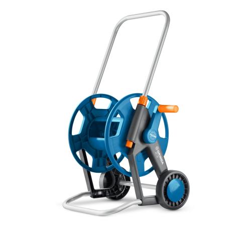 GRINDA HC-45, для шлангов 45м x 1/2″ и 20м х 3/4″, усиленные колёса, телескопическая ручка, катушка для шлангов ProLine (8-428425)