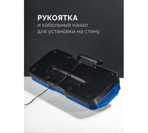 ЗУБР Turbo CHARGE, 20 В, 4 порта, 4 х 9 А, зарядное устройство для LMS АКБ, ПРОФЕССИОНАЛ (TC-20-4)