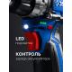 ЗУБР КОМПАКТ #3, 12 В, 45 Н·м, 2 АКБ тип Т7 (2 А·ч), дрель-шуруповерт, BRUSHLESS, кейс, Профессионал (DB-121-22)