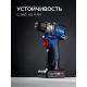 ЗУБР КОМПАКТ #5, набор: дрель-шуруповерт + мини УШМ, BRUSHLESS, 12 В, 45 Н·м, 2 АКБ тип Т7 (4 и 2 А·ч), кейс, Профессионал (DB-121-42AB)
