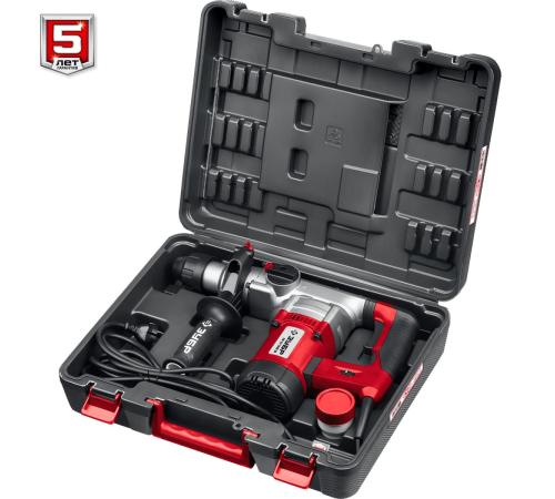 ЗУБР 32 мм, 1500 Вт, перфоратор SDS Plus, АВТ (ПВ-32-1500 ЭВ)