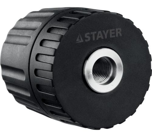 STAYER 10 мм, 3/8″, быстрозажимной патрон для дрели (29052-10-3/8)