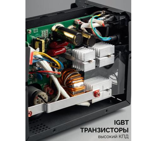 ЗУБР КОМПАКТ, FCAW, MMA, TIG, 160 А, полуавтомат сварочный, без газа, горелка ПС-160 (ПС-М3-160)