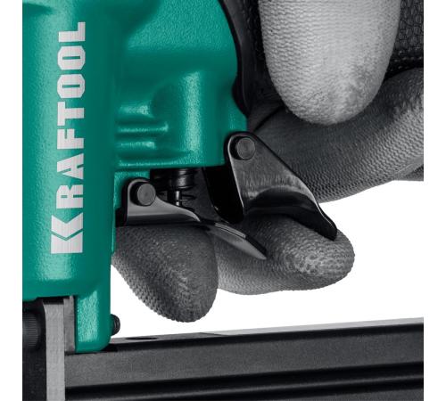 KRAFTOOL F18/50, пневматический нейлер для гвоздей 18Ga тип 300 (15-50 мм), (31961)
