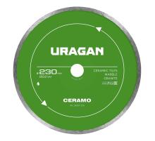 URAGAN CERAMO 230 мм, диск алмазный отрезной сплошной (36707-230)