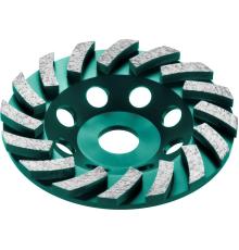 KRAFTOOL Turbo ᴓ125 мм алмазная чашка, INDUSTRIAL (33368-125)
