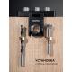 KRAFTOOL Woodsniper 101, ″3-в-1″ кондуктор для эксцентриковых стяжек и шкантов (30072)