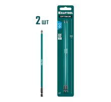 KRAFTOOL OPTIMUM PZ 2, 200 мм, 2 шт, биты (26124-2-200-2)