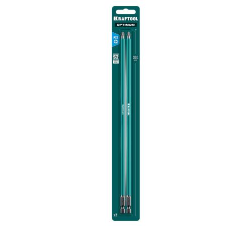 KRAFTOOL OPTIMUM PZ 2, 300 мм, 2 шт, биты (26124-2-300-2)