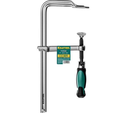 KRAFTOOL Forge FF-300/120, 120 х 300 мм, цельнокованая струбцина F (32014-120-300)