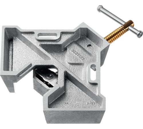 KRAFTOOL Extrem C90, глубина зажима 90 мм, экстрамощная стальная угловая струбцина для сварочных работ (32201)