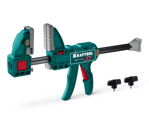 KRAFTOOL KRAFTFLEX X7 150, 150 х 85 мм, многофункциональная быстрозажимная струбцина (32777-150)