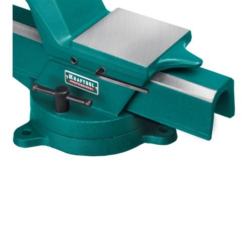 KRAFTOOL FORGE--155/200, с регулировкой компенсации люфта, кованые стальные тиски (32700-200)