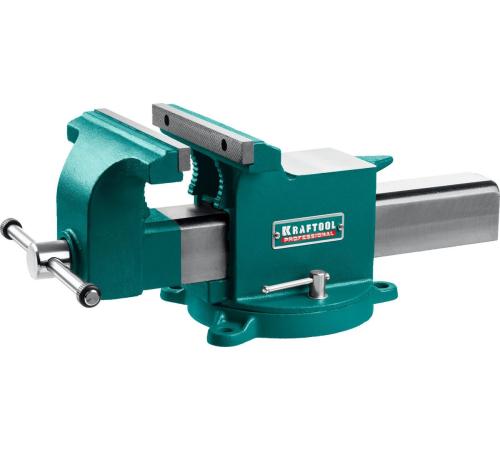 KRAFTOOL STEEL, 200 мм, стальные слесарные тиски (32701-200)