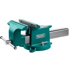 KRAFTOOL STEEL, 250 мм, стальные слесарные тиски (32701-250)