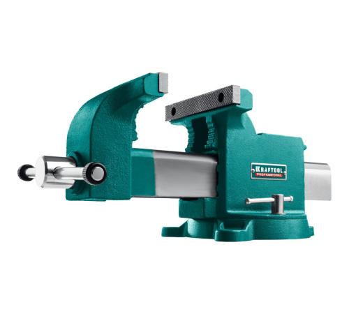 KRAFTOOL STEEL, 250 мм, стальные слесарные тиски (32701-250)