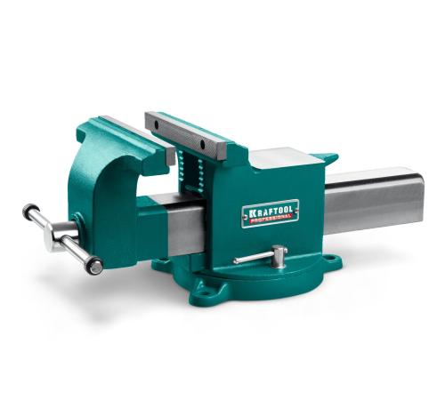 KRAFTOOL STEEL, 300 мм, стальные слесарные тиски (32701-300)