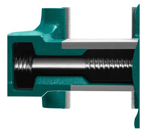 KRAFTOOL GRAND, 100 мм, слесарные тиски (32702-100)