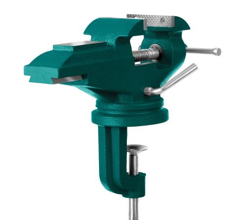KRAFTOOL Mini, 65 мм, прецизионные тиски на струбцине (32713-75)