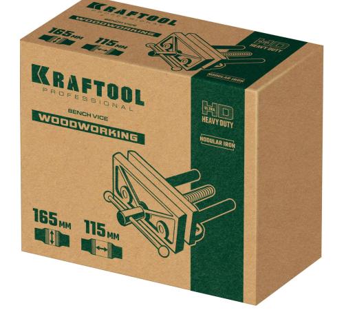KRAFTOOL 165 мм, столярные тиски (32718-150)